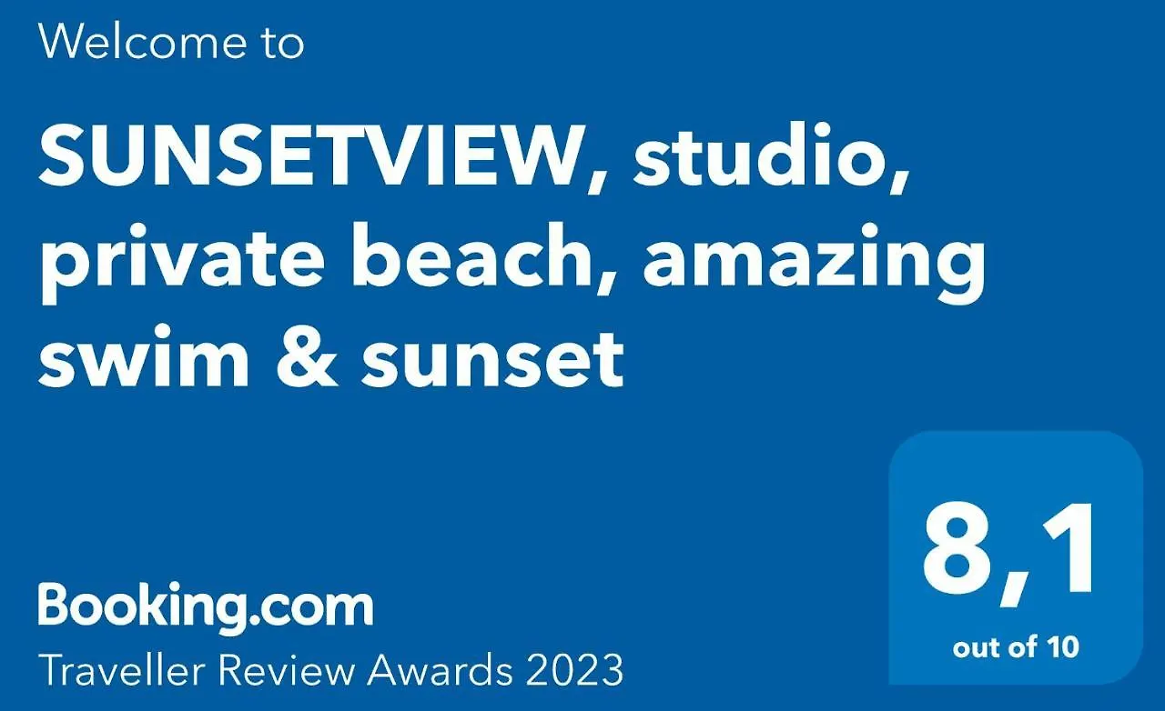 Sunsetview, Studio, Private Beach, Amazing Swim & Sunset Haapiti