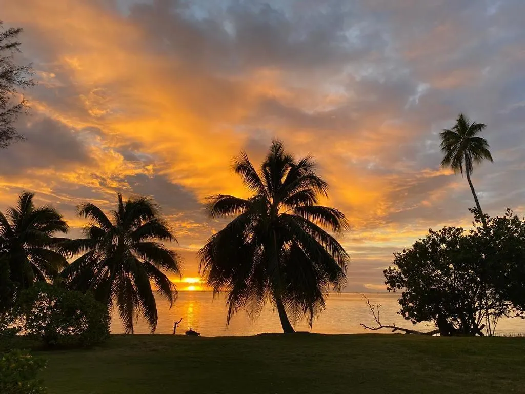 Sunsetview, Studio, Private Beach, Amazing Swim & Sunset Haapiti Polynésie française